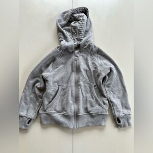 Play by Little Sleepies heather gray zip hoodie size 3T